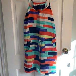 Gap printed sleeveless dress